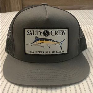 Salty crew trucker hat